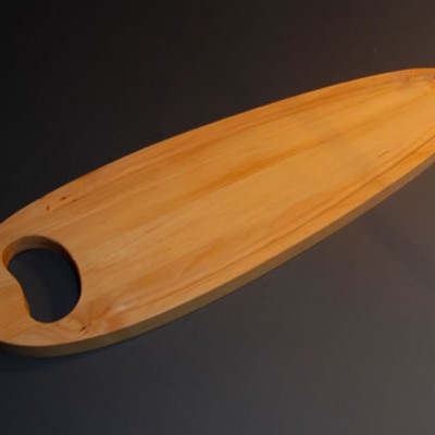 Oval fish board